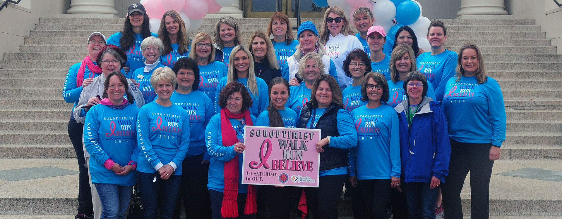 Group photograph of Soroptimist members